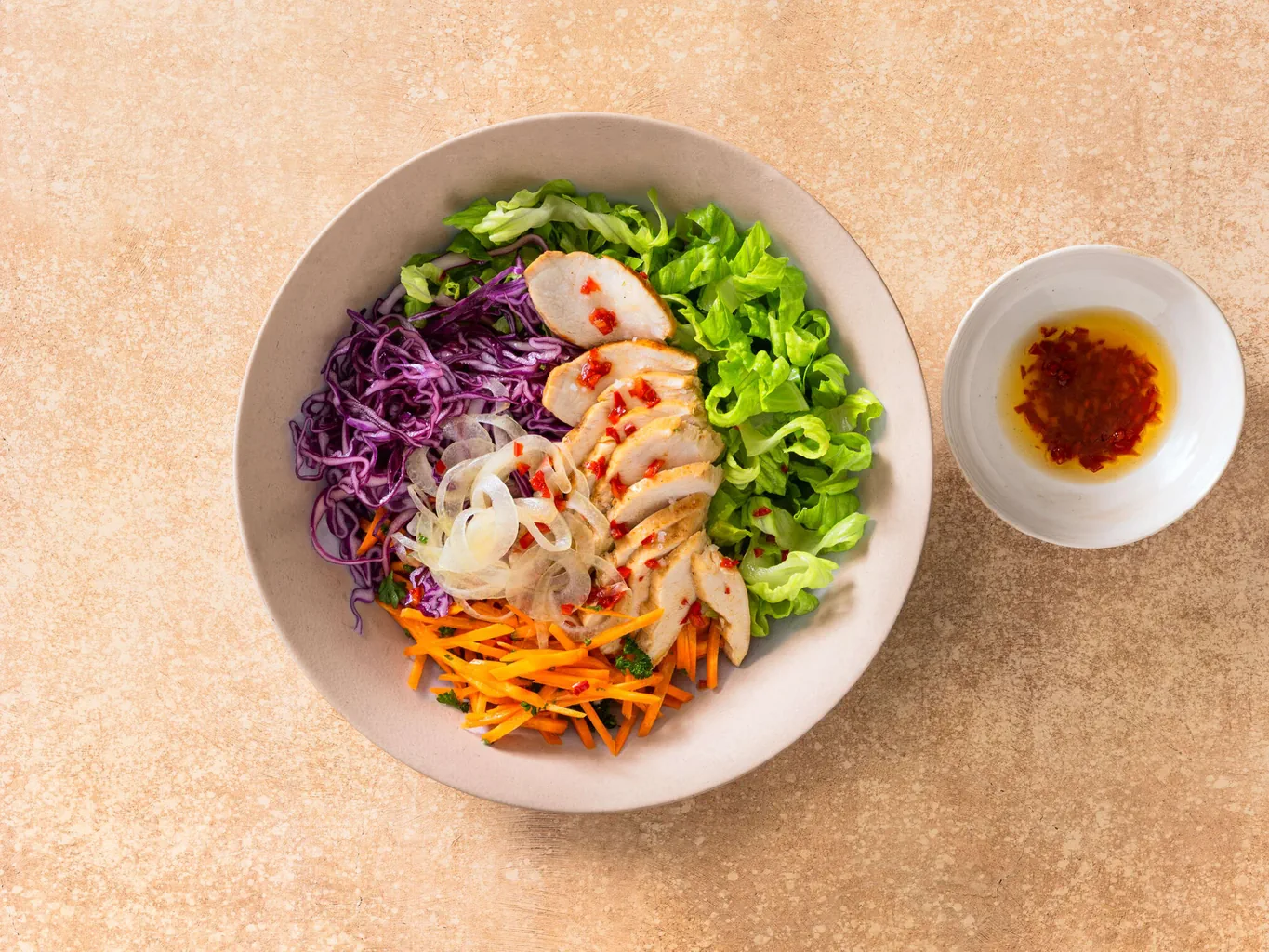 Salade au poulet