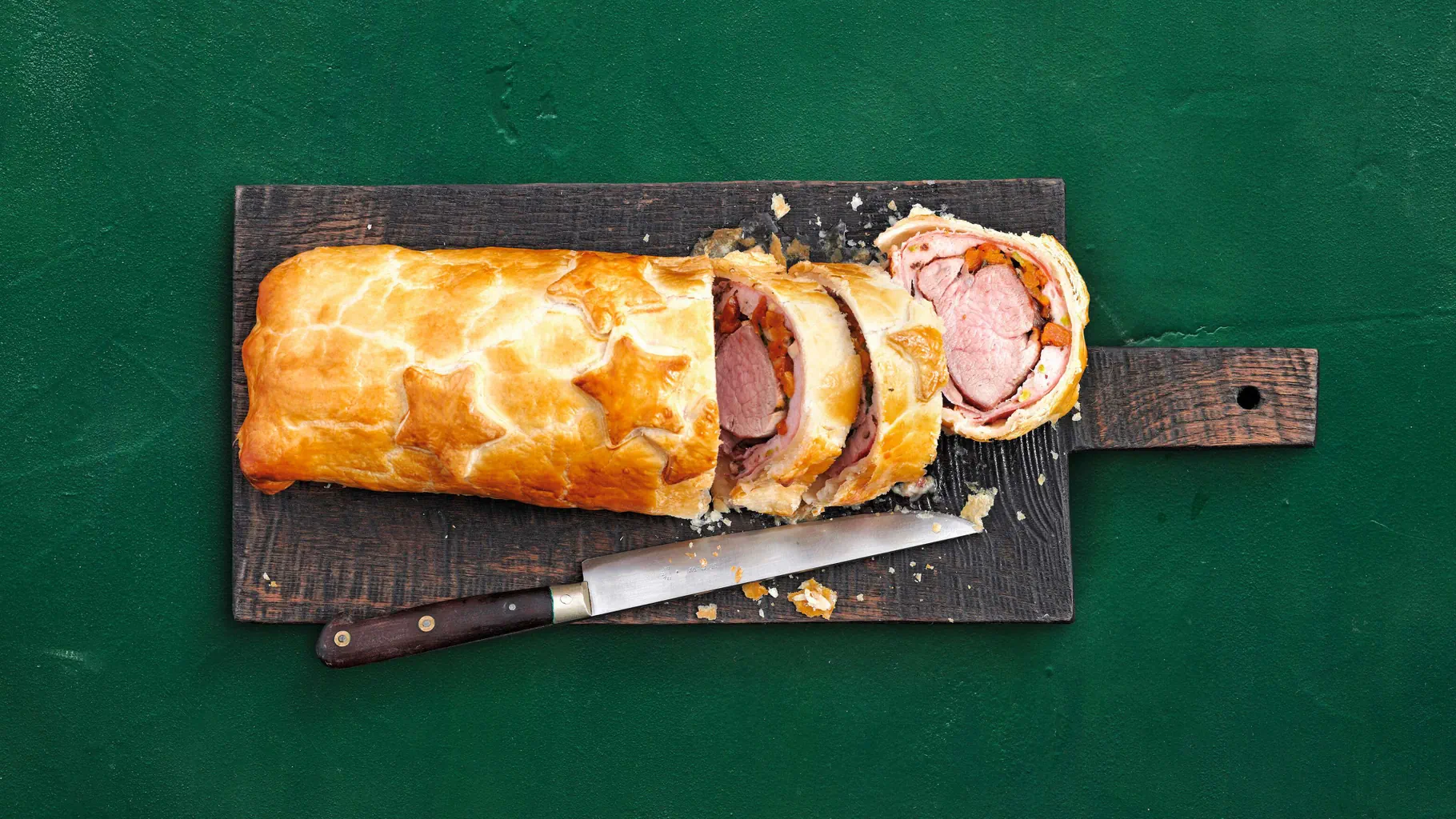 Filet mignon de porc en croûte