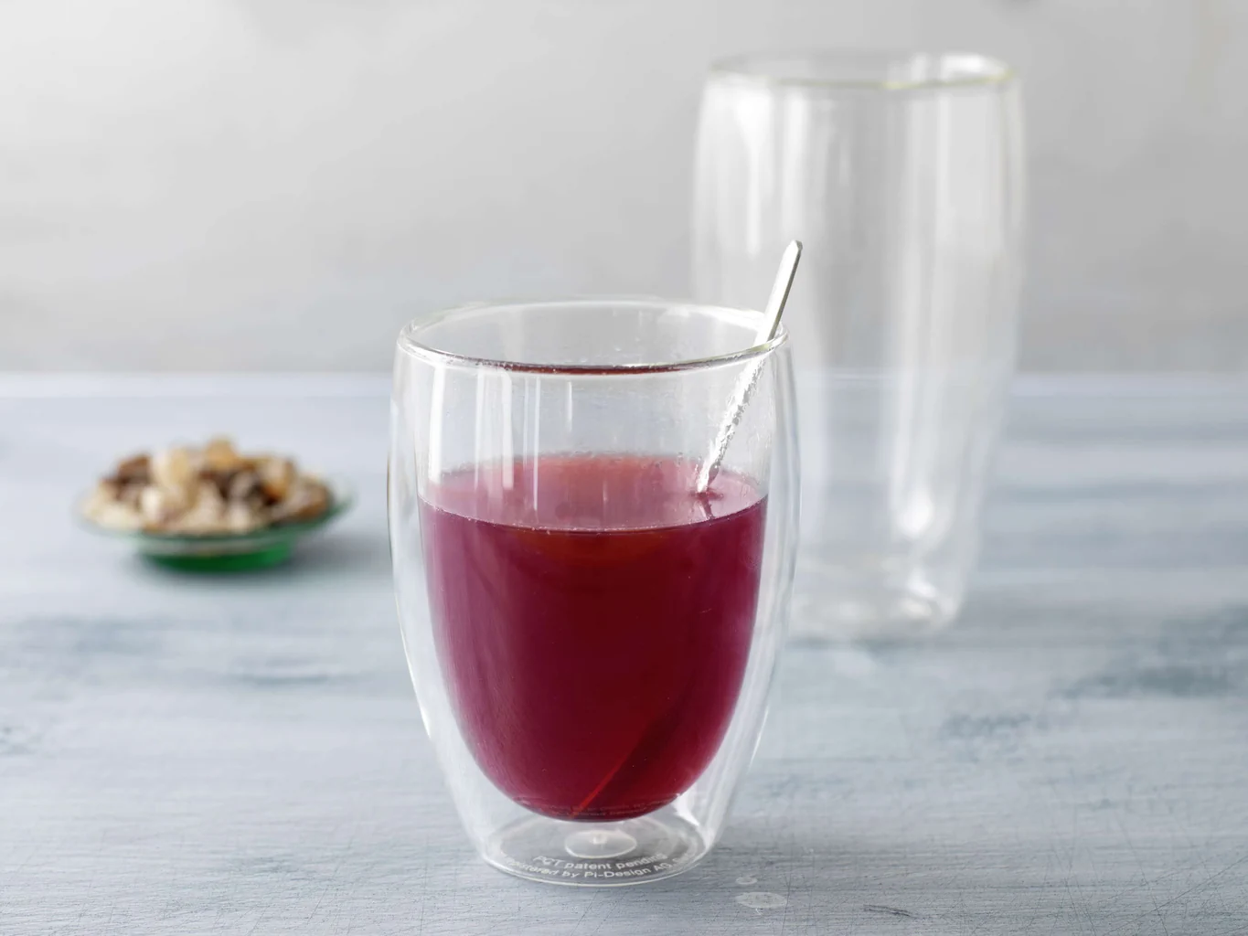 Punch rosso alla vaniglia