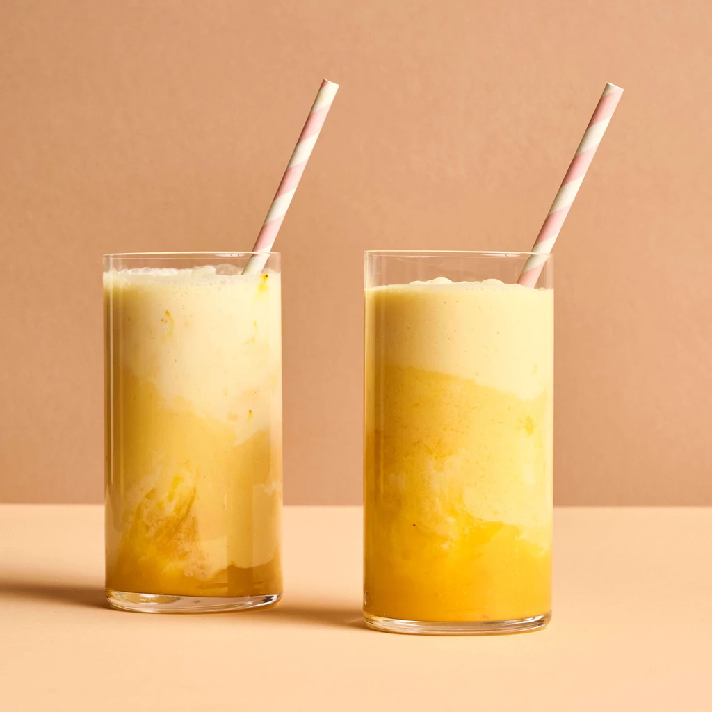 Mango-Safran-Milchshake