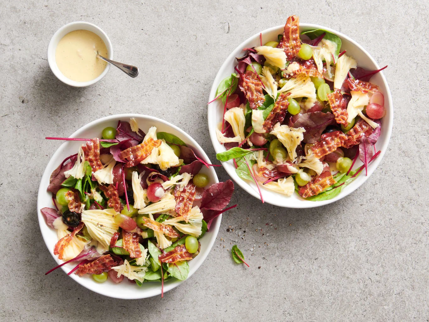 Salat mit Trauben