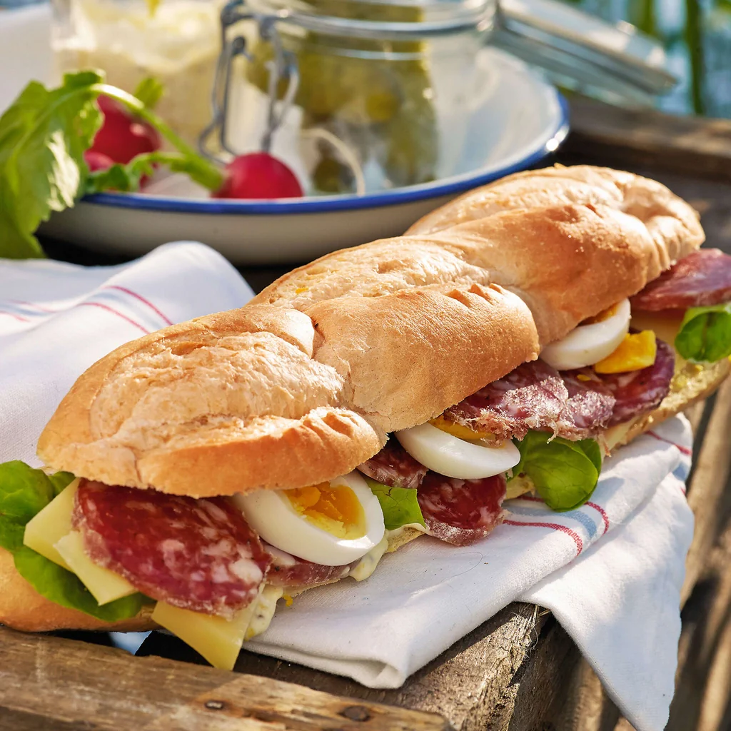 Salamisandwich