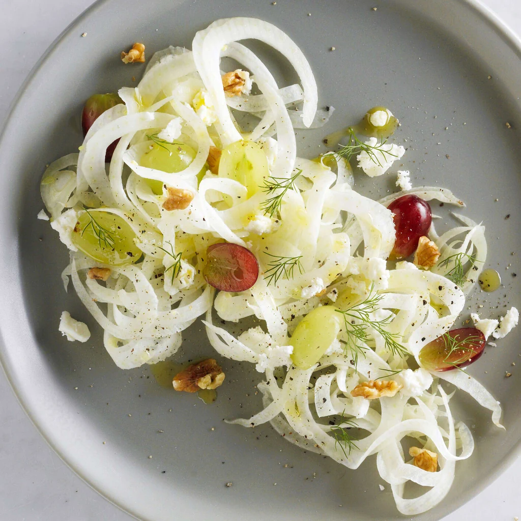 Insalata di finocchi e uva