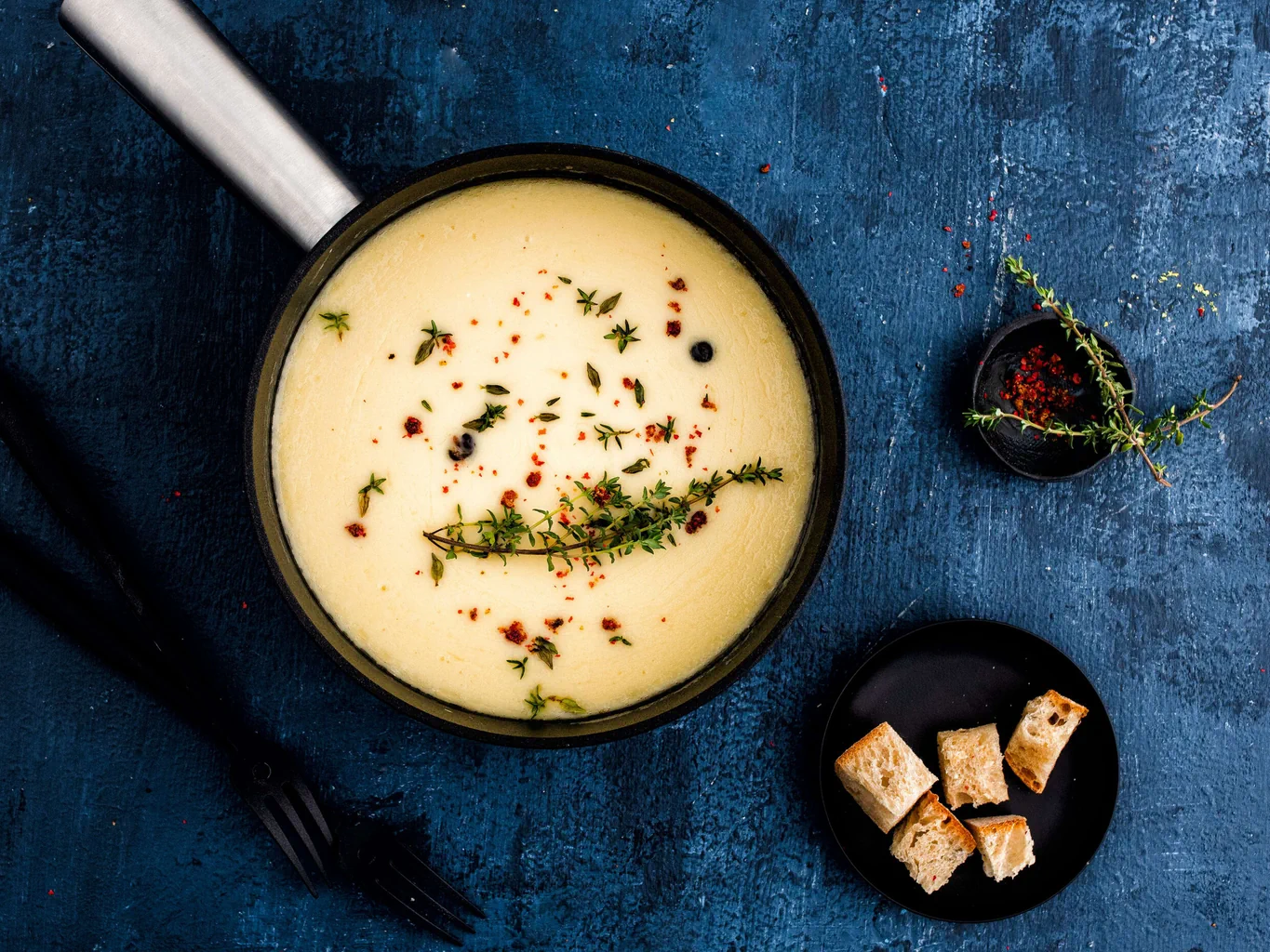 Fondue au gin