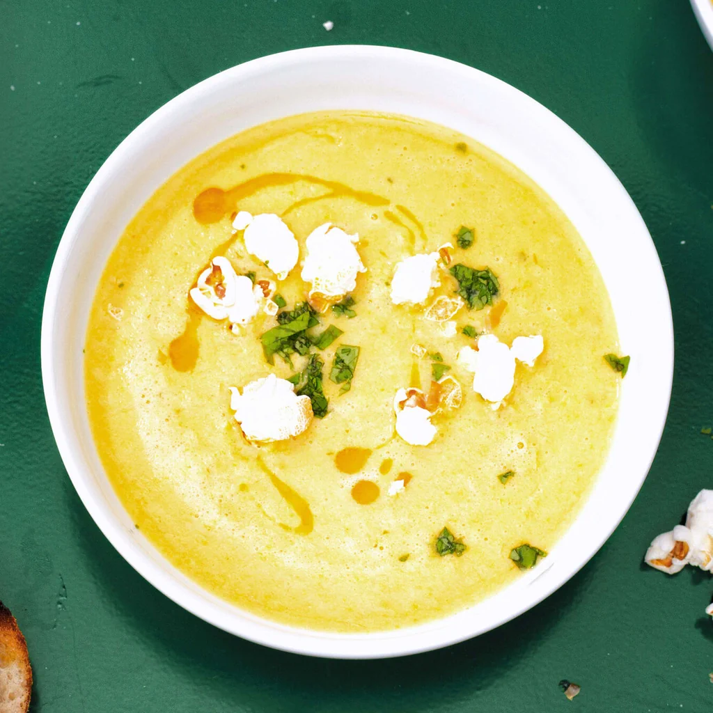 Soupe de maïs au piment
