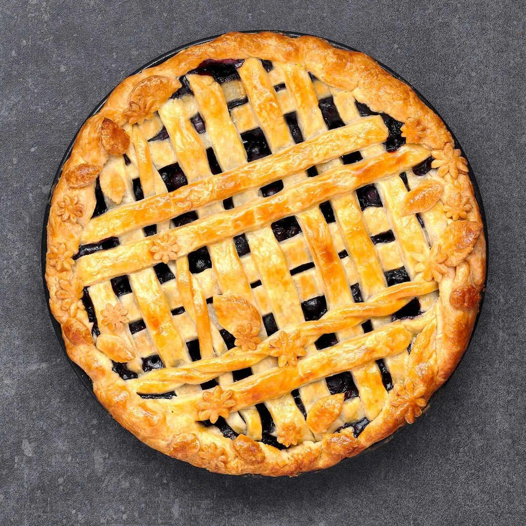 Blueberry pie