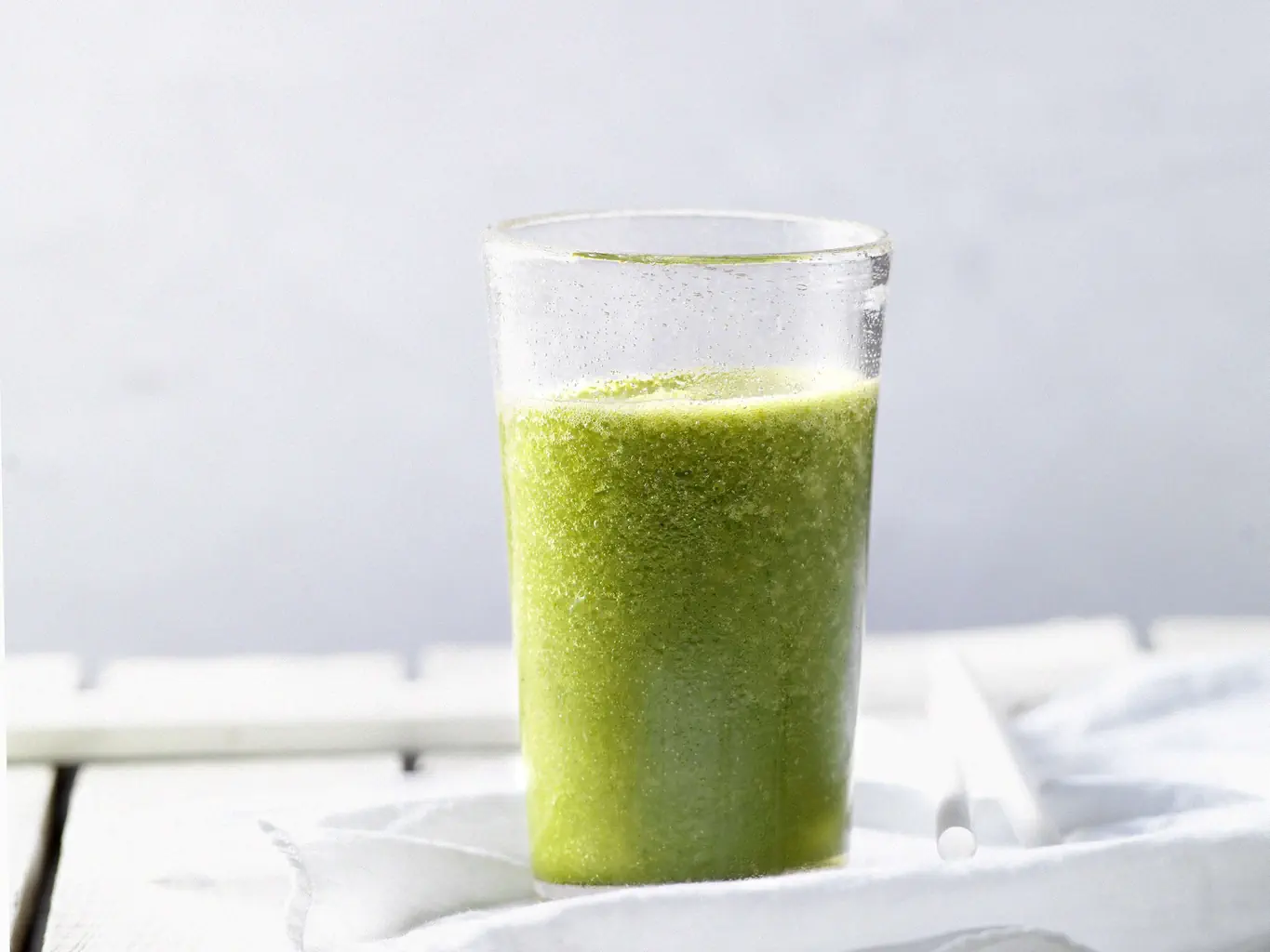 Smoothie vert à la pomme