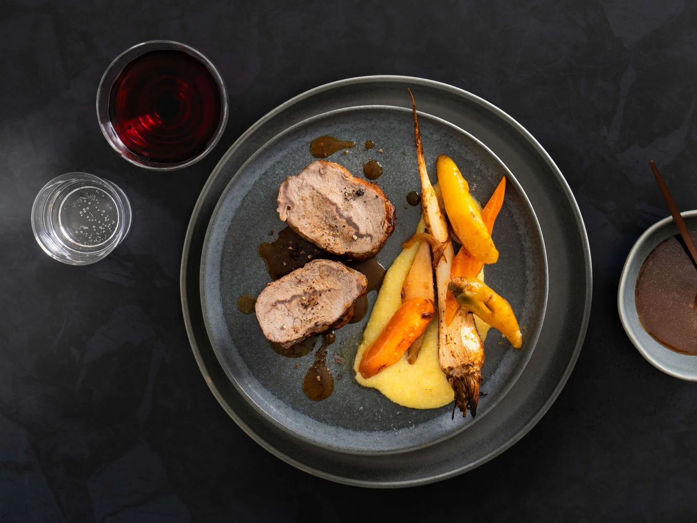 Rôti de veau avec sauce à la bière