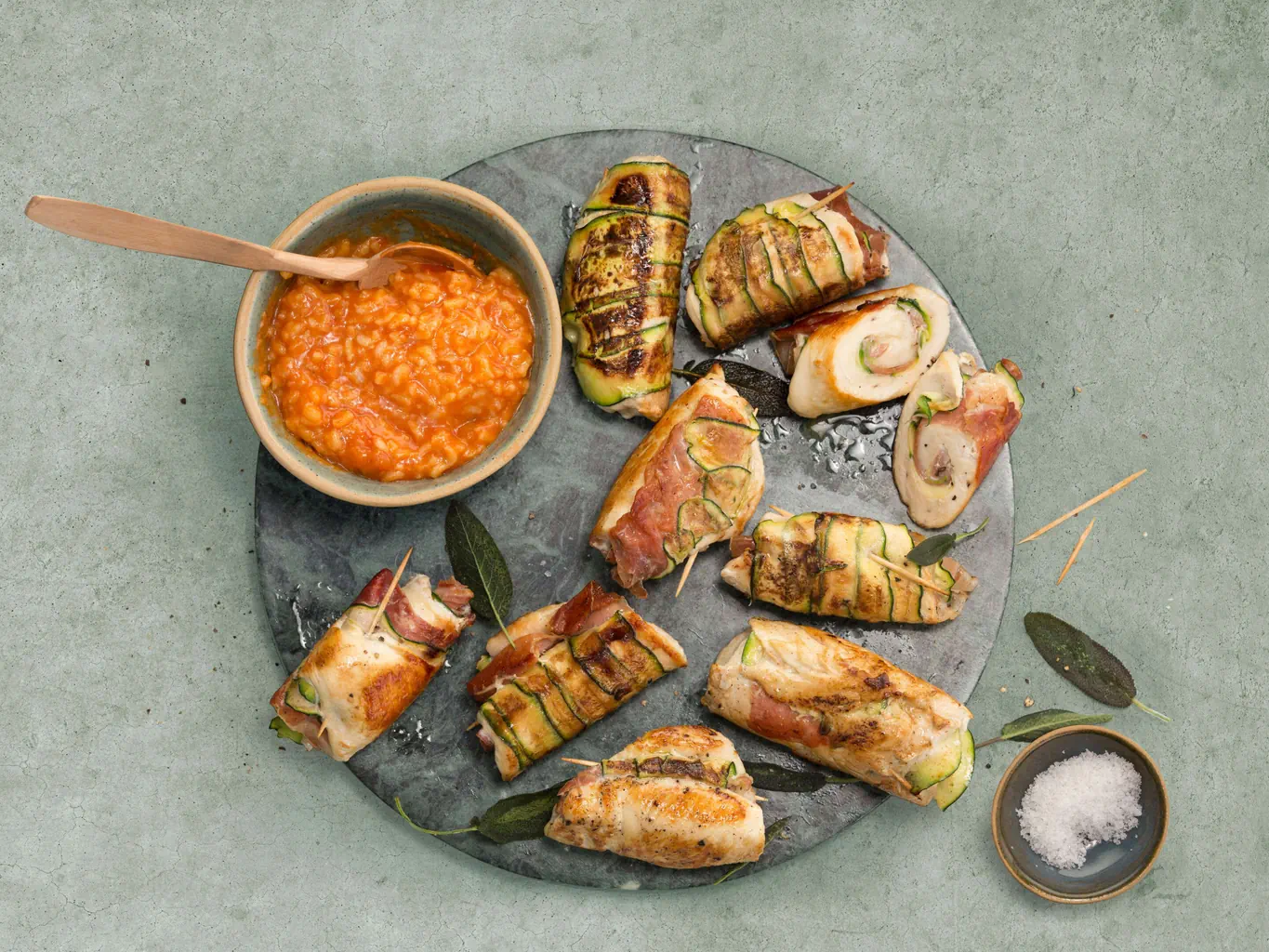 Poulet-Involtini