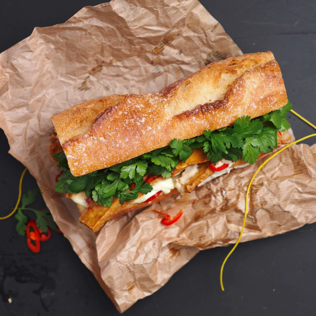 Banh mi al tofu