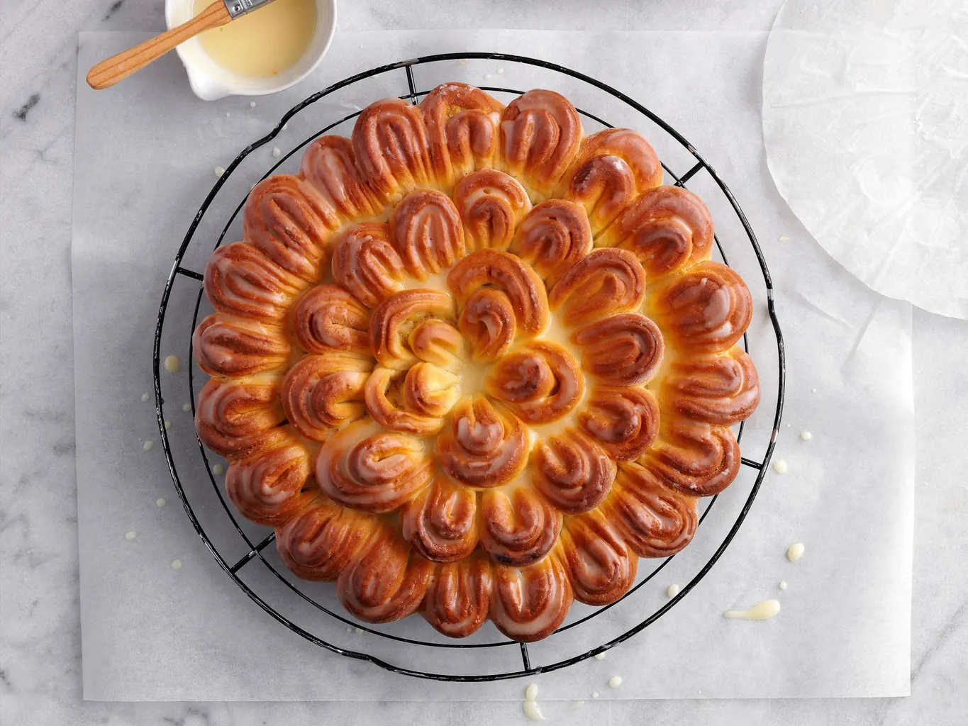 Gâteau-fleur aux amandes