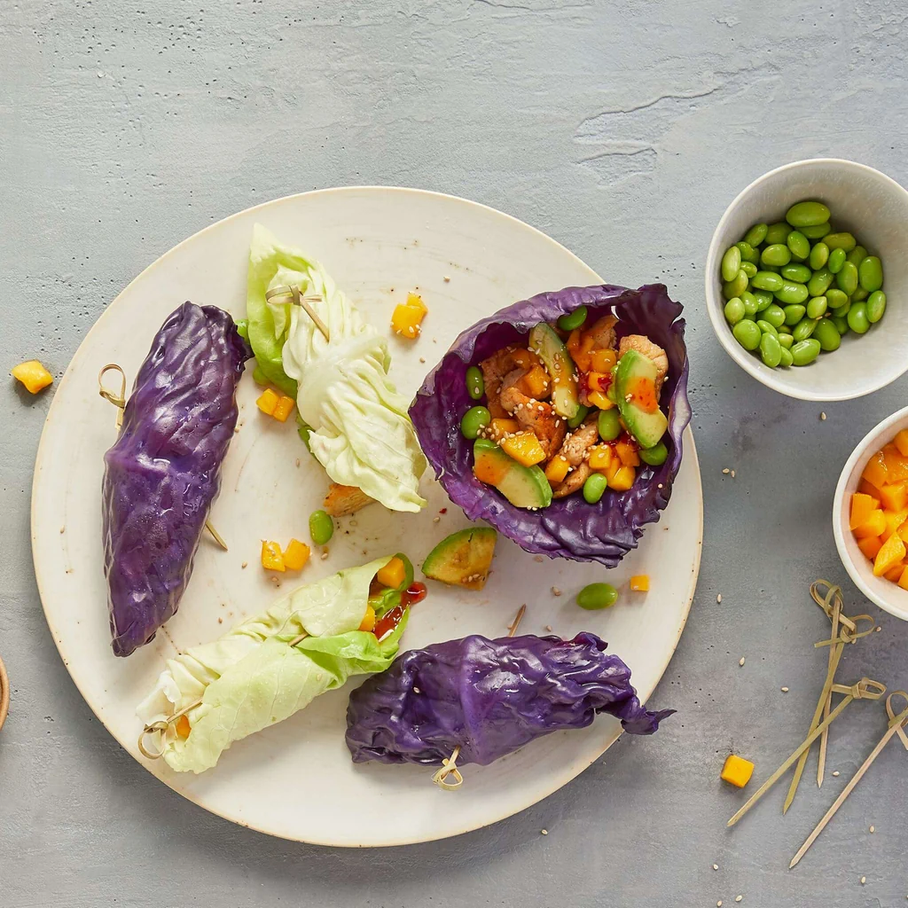 Salat-Wraps