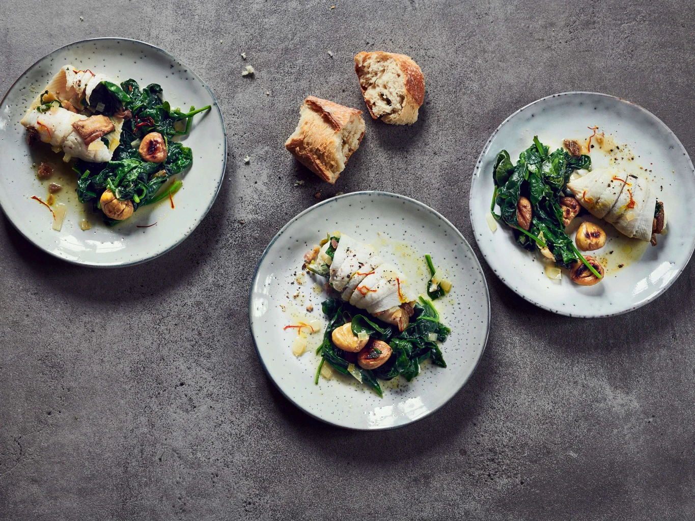 Fisch-Involtini mit Marroni