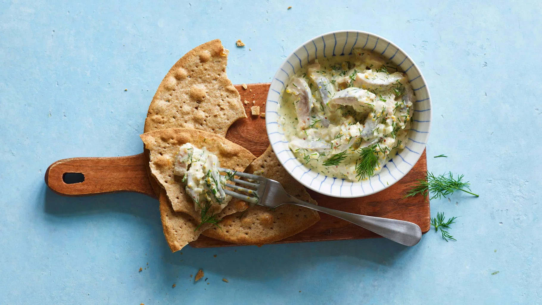Insalata di aringhe alla senape