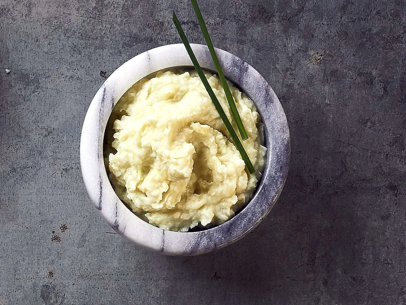 Patate schiacciate al wasabi