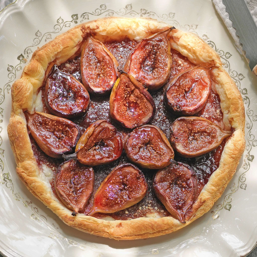 Tarte aux figues