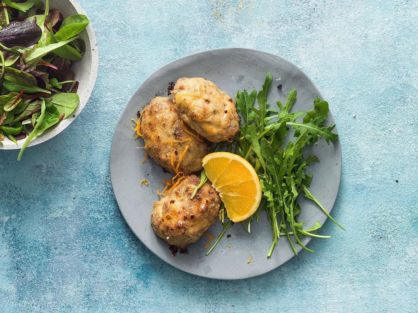 Galettes de porc à l'orange