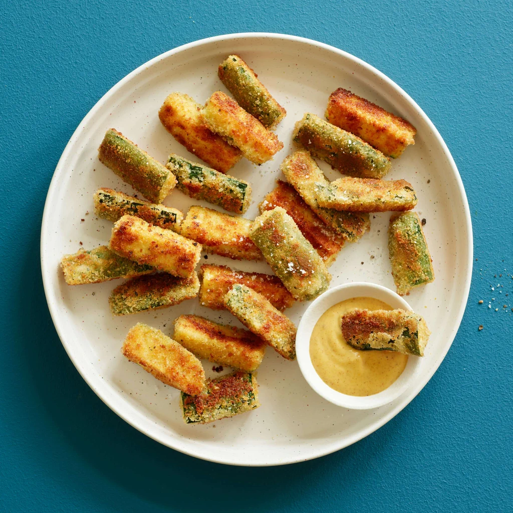 Panierte Zucchetti-Sticks
