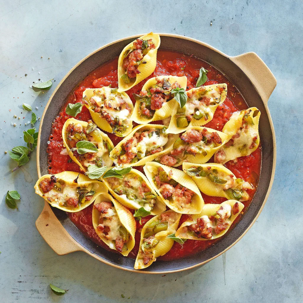 Conchiglioni gratinati