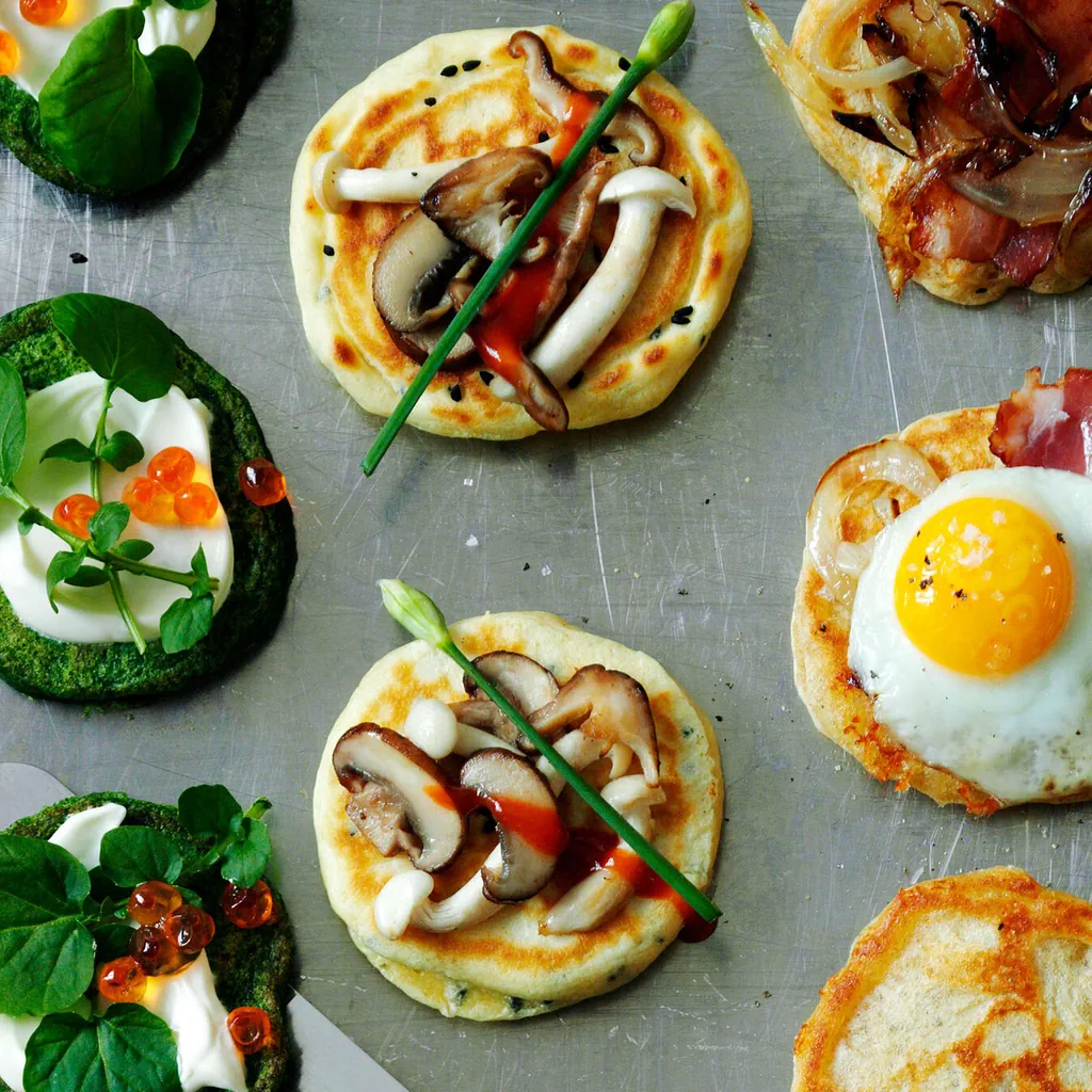 Asiatische Pancakes