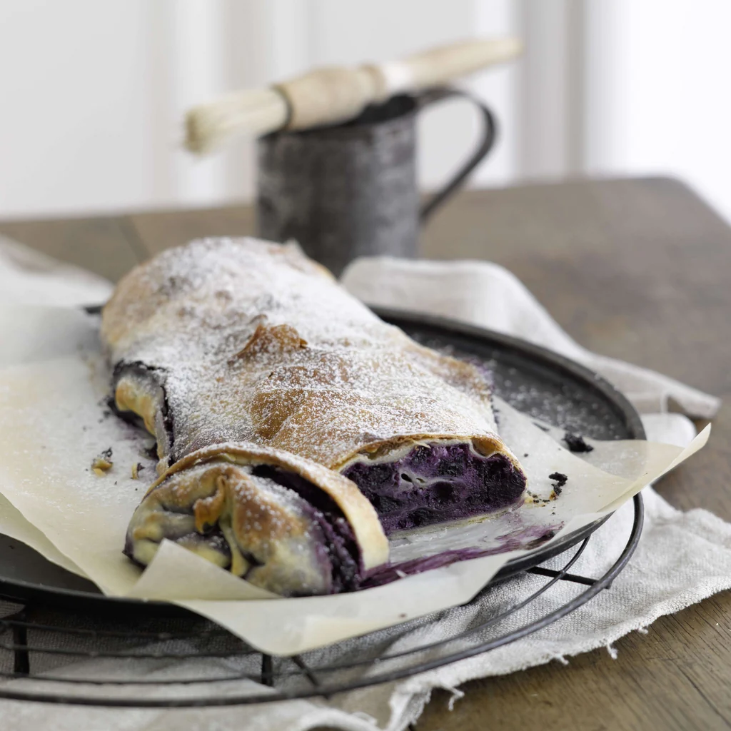 Heidelbeerstrudel