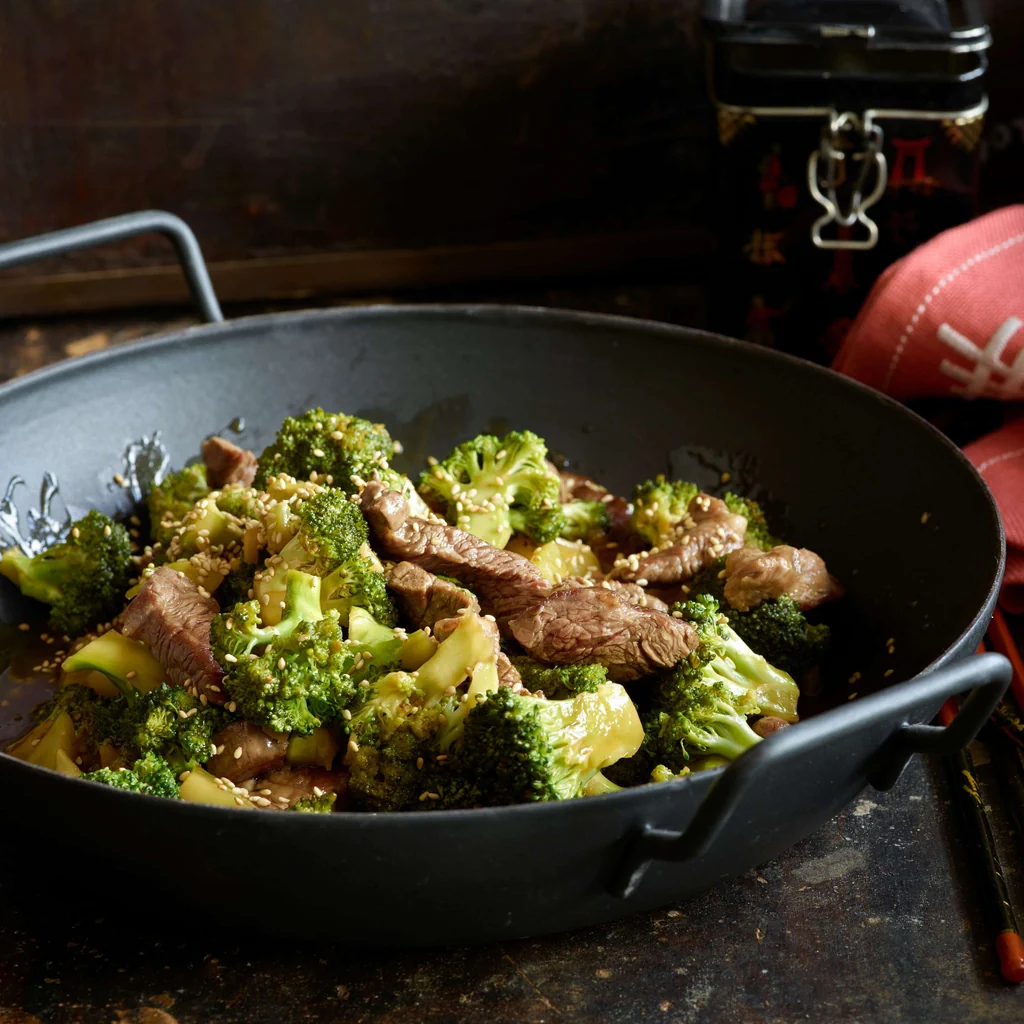 Straccetti di manzo con broccoli