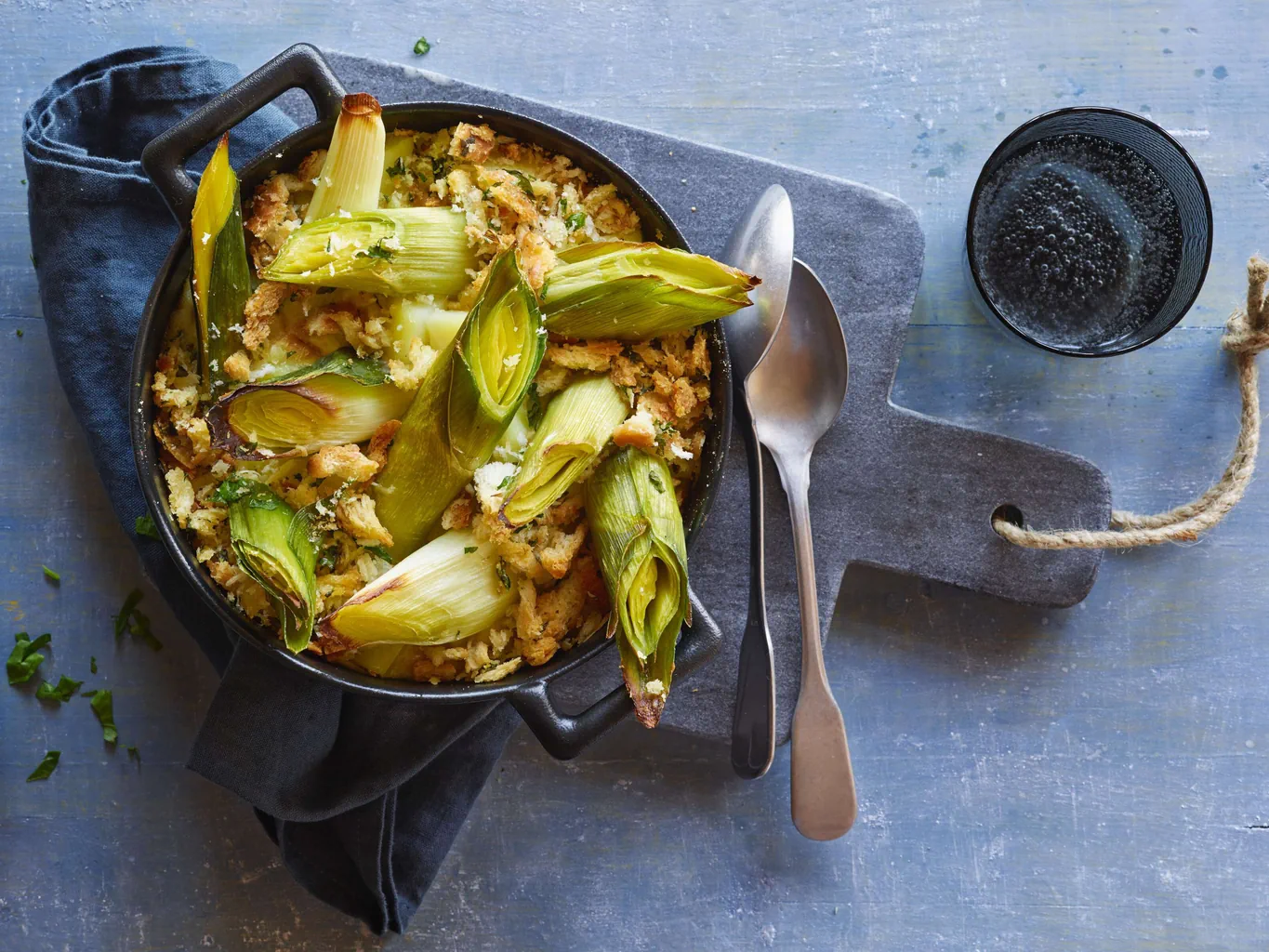 Kartoffel-Lauch-Gratin