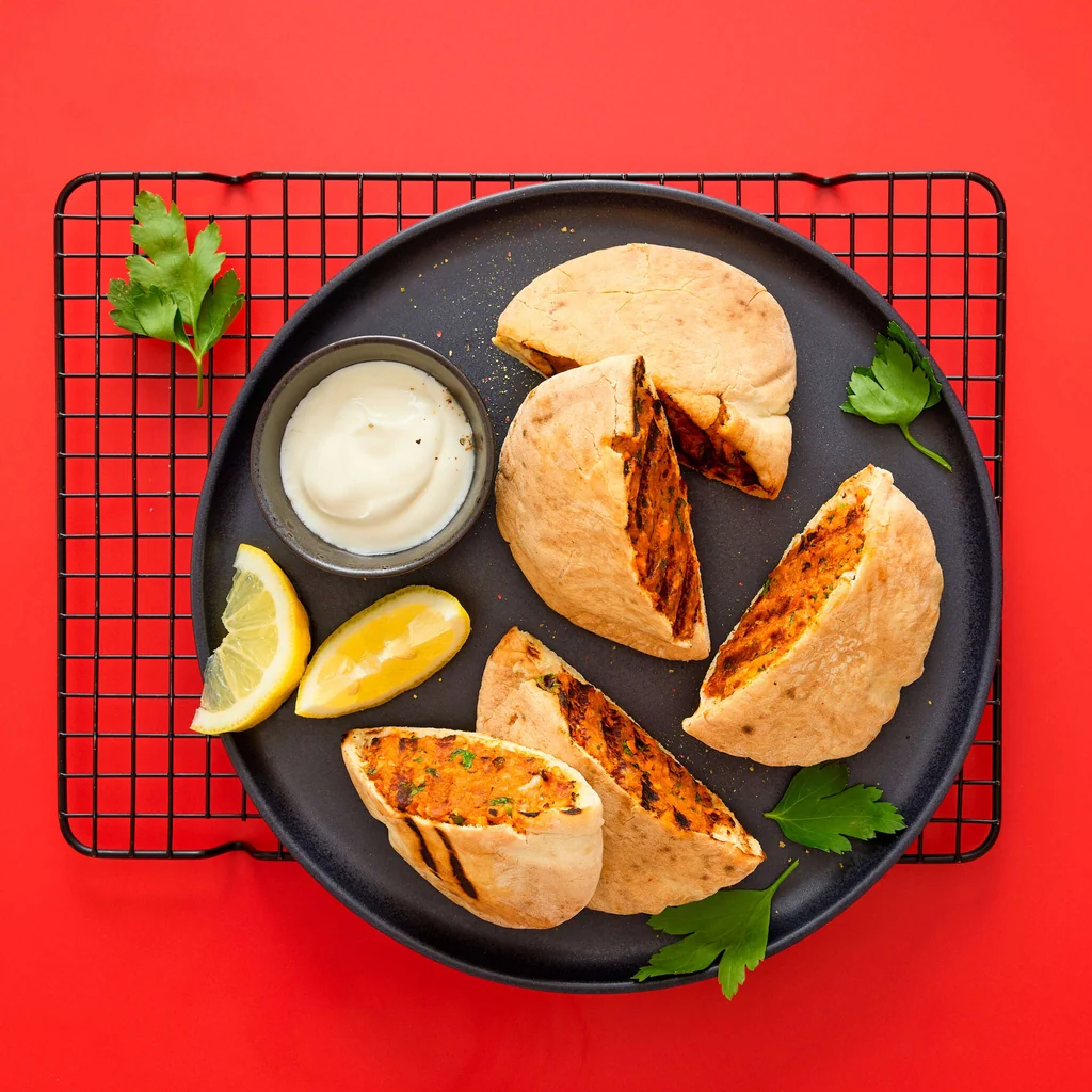 Pita mit Füllung