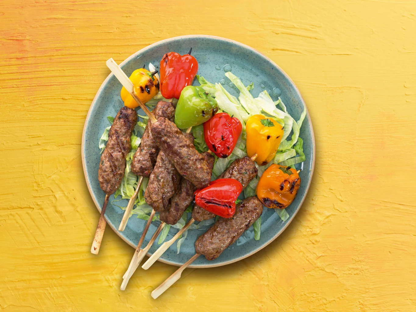 Cevapcici avec poivrons