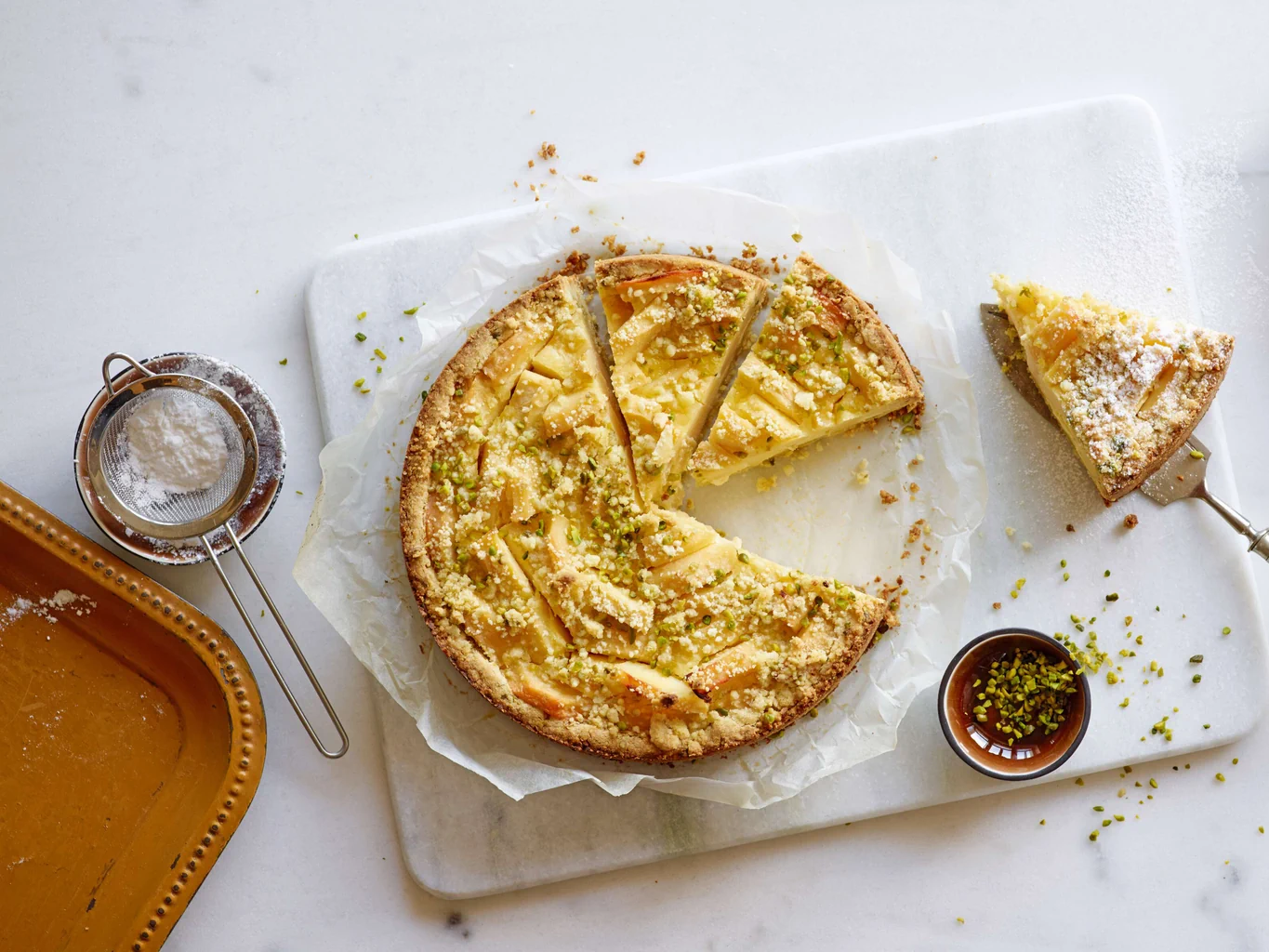 Tarte aux coings
