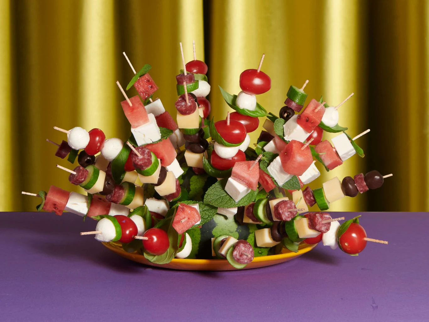 Brochettes apéritives