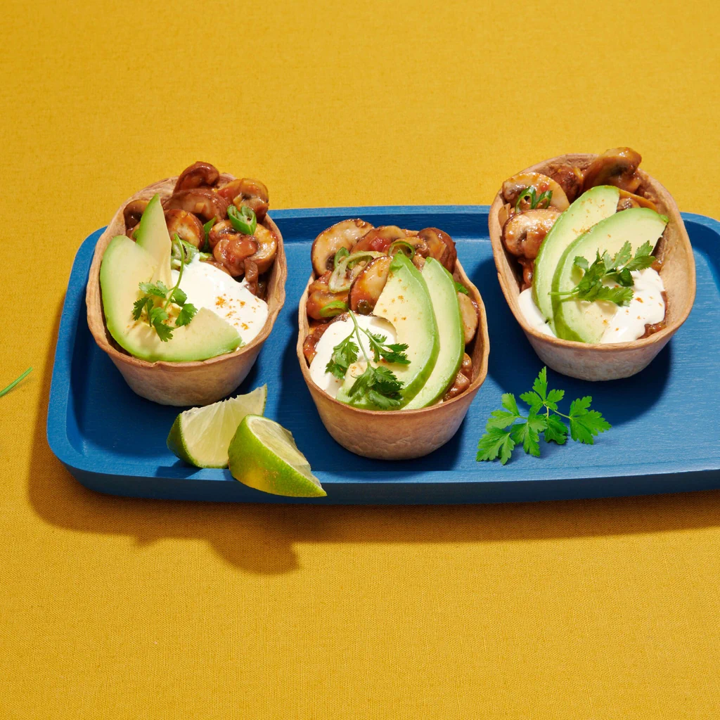 Tex-Mex-Pilzragout in der Schale