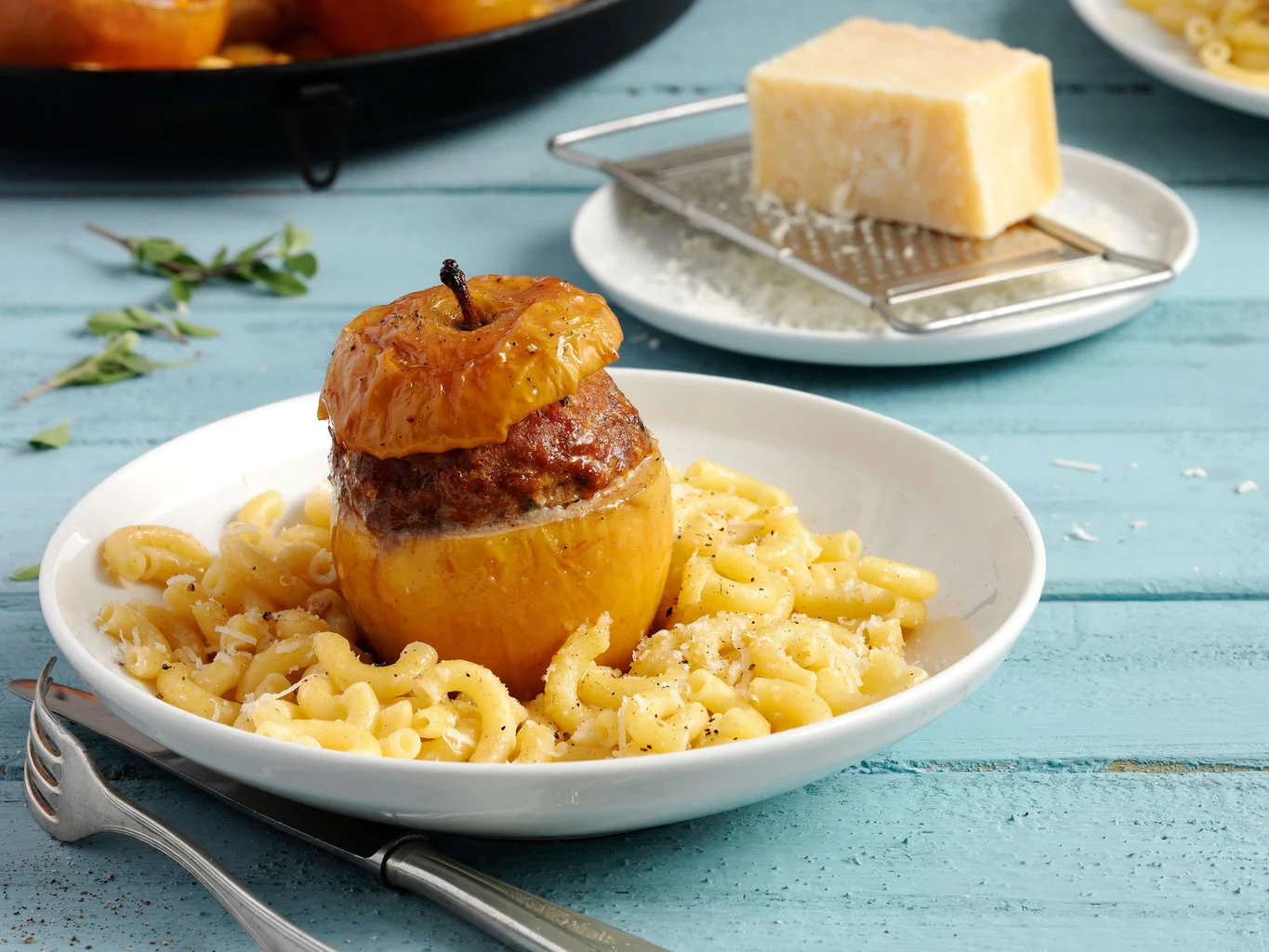 Pommes farcies de hachis