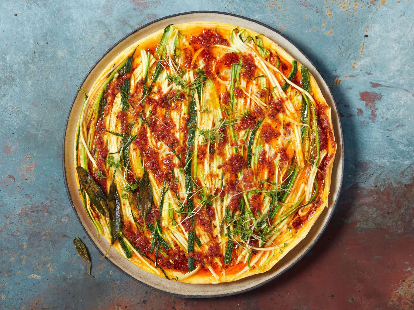 Schmarren à la courgette