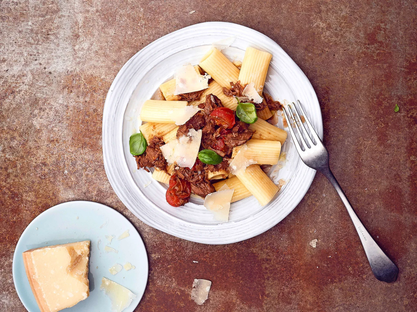 Pasta mit Bier-Rindsragout