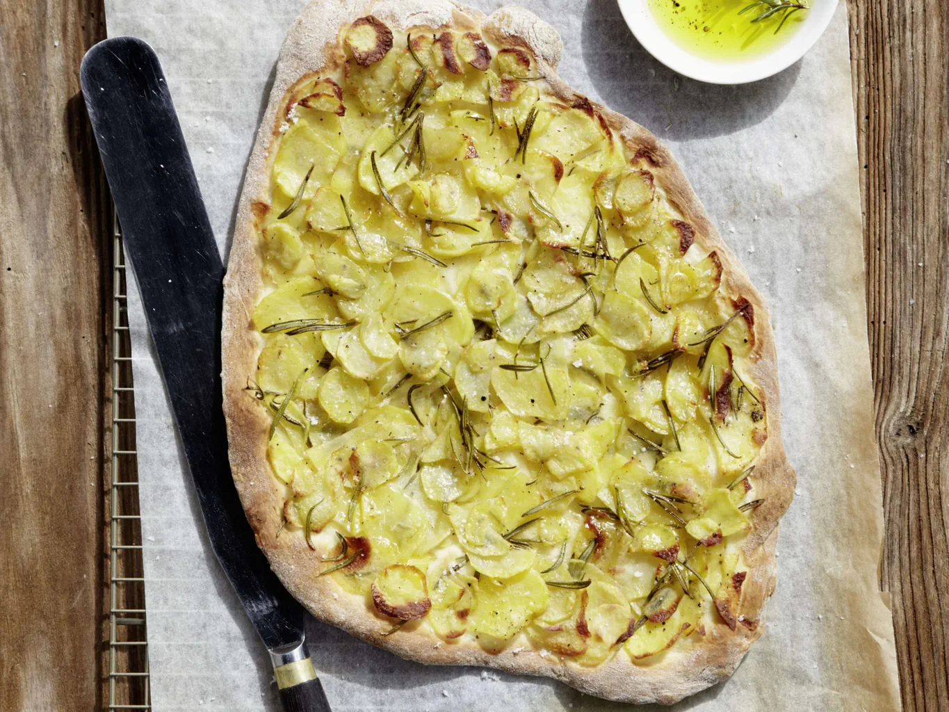 Focaccia di patate al rosmarino