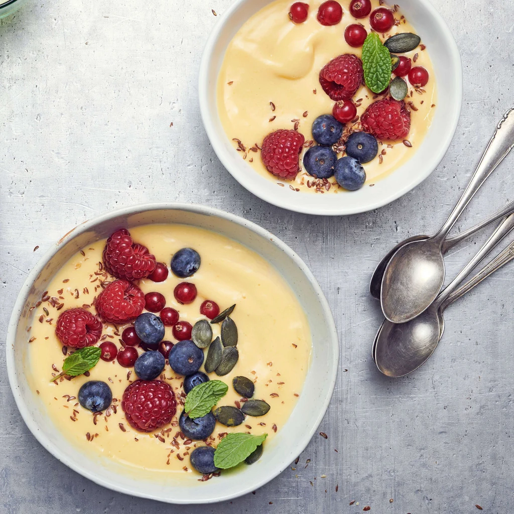Mango-Bananen-Bowl