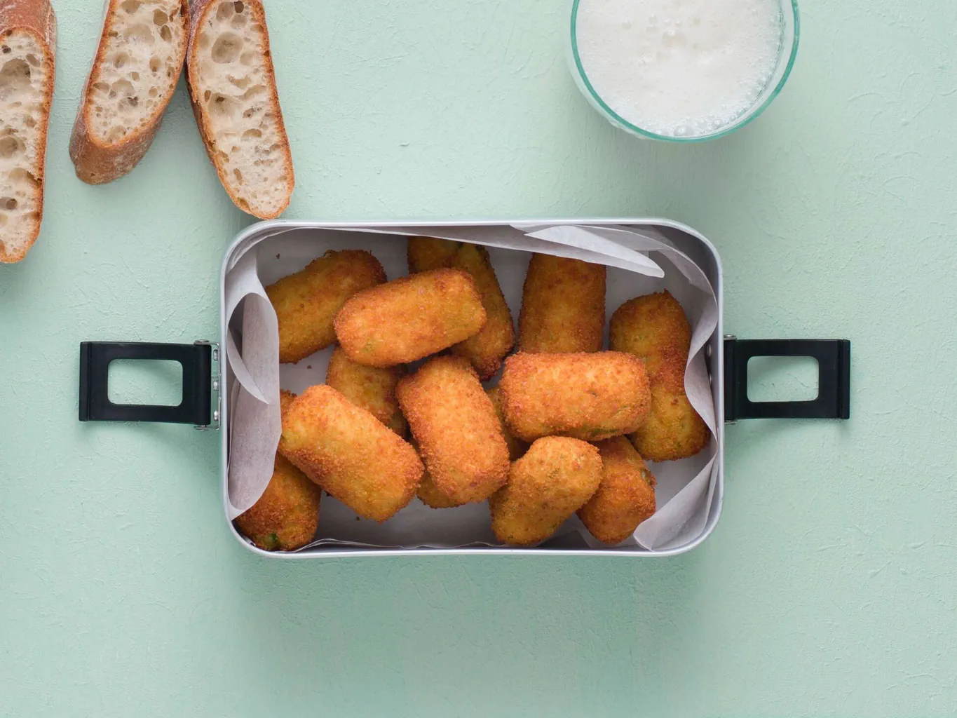 Erbsenkroketten