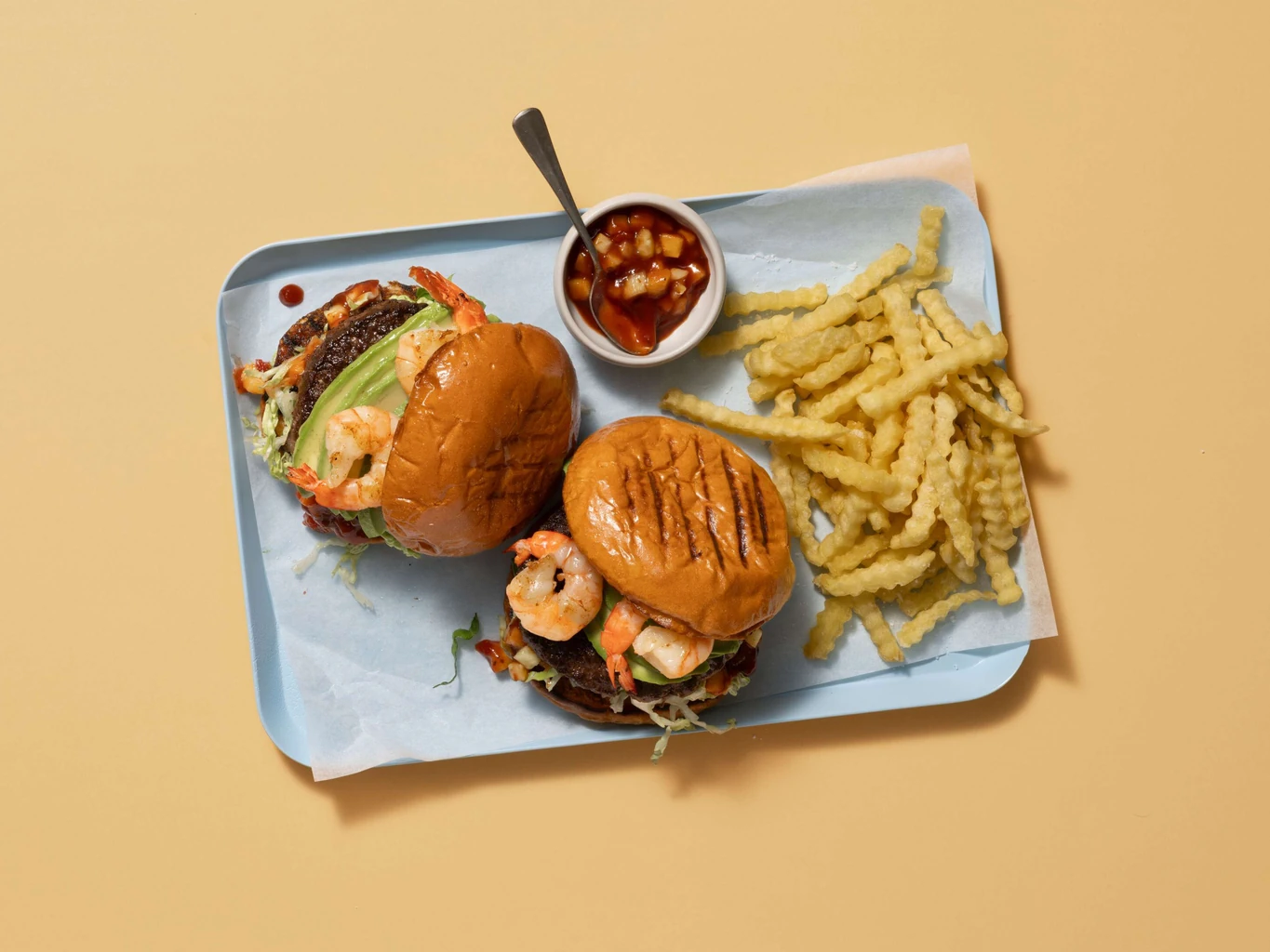 Surf-’n’-Turf-Burger