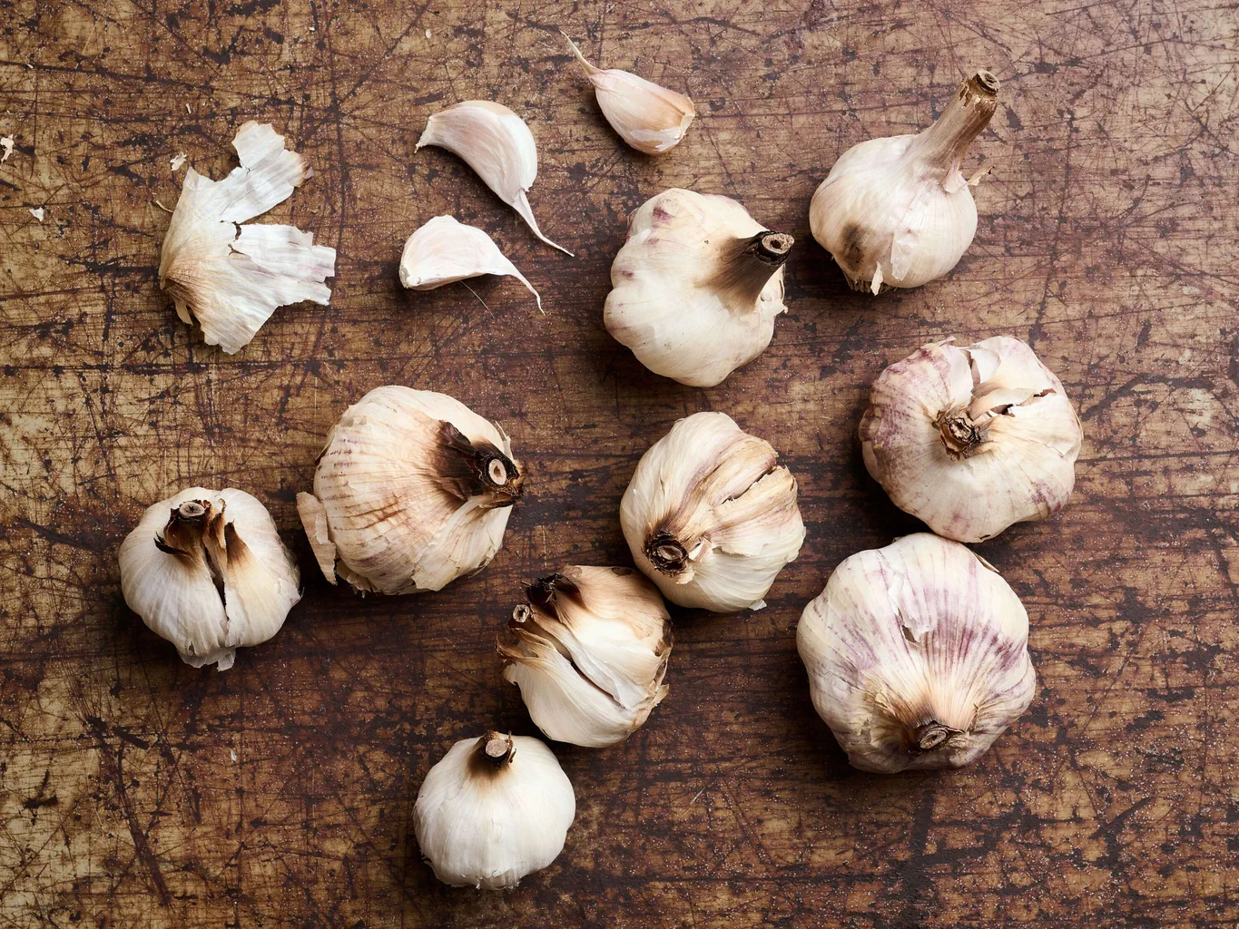 Geräucherter Knoblauch
