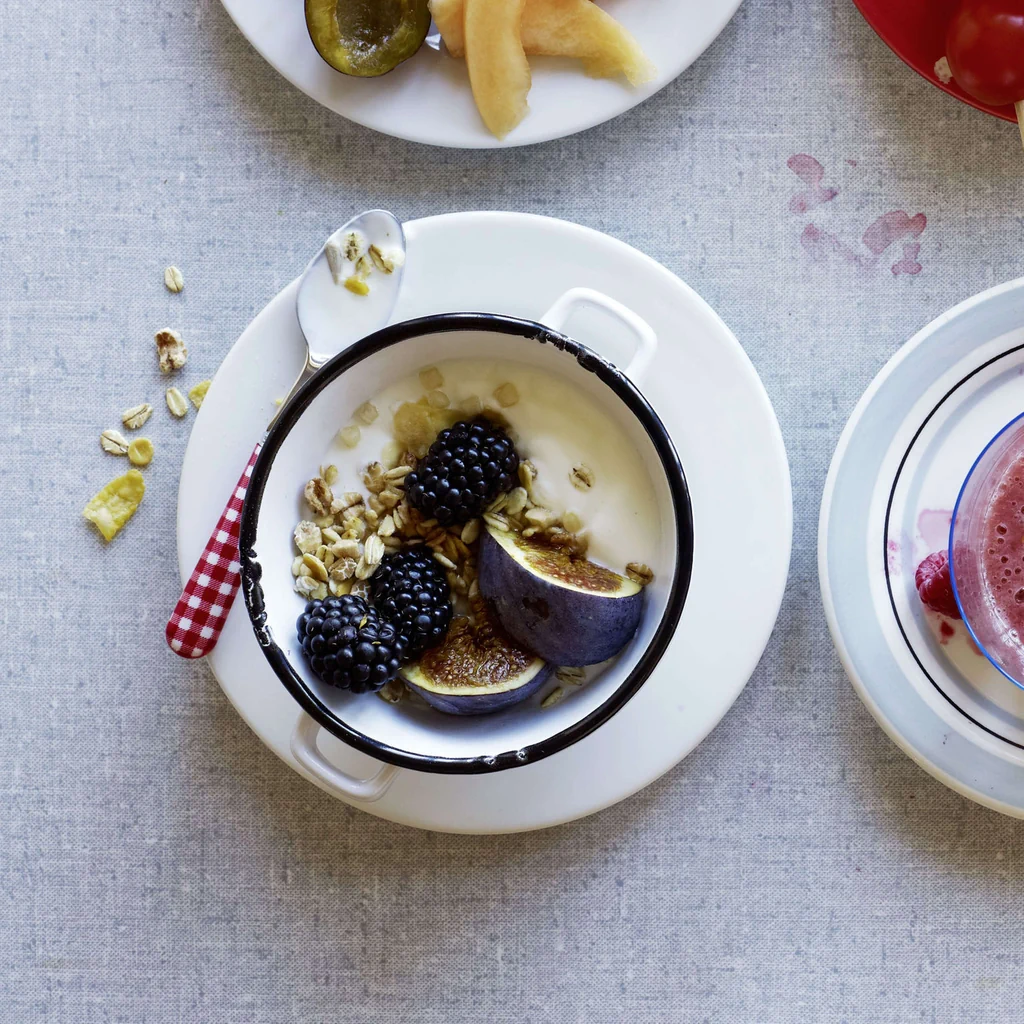Yogourt aux fruits et au müesli