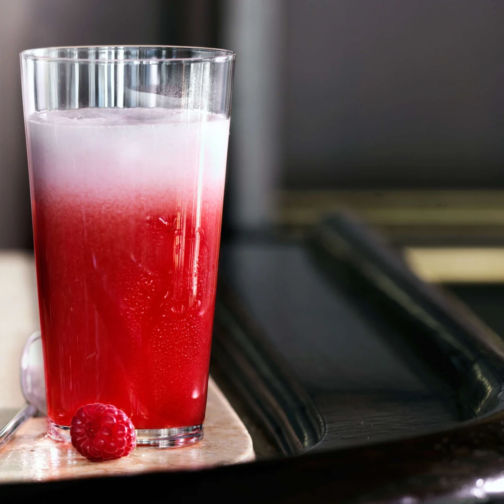 Gin Raspberry Fizz