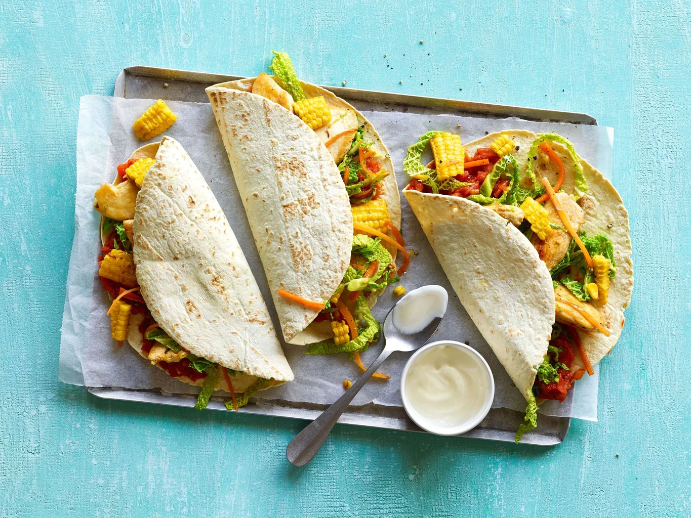 Poulet-Tortillas