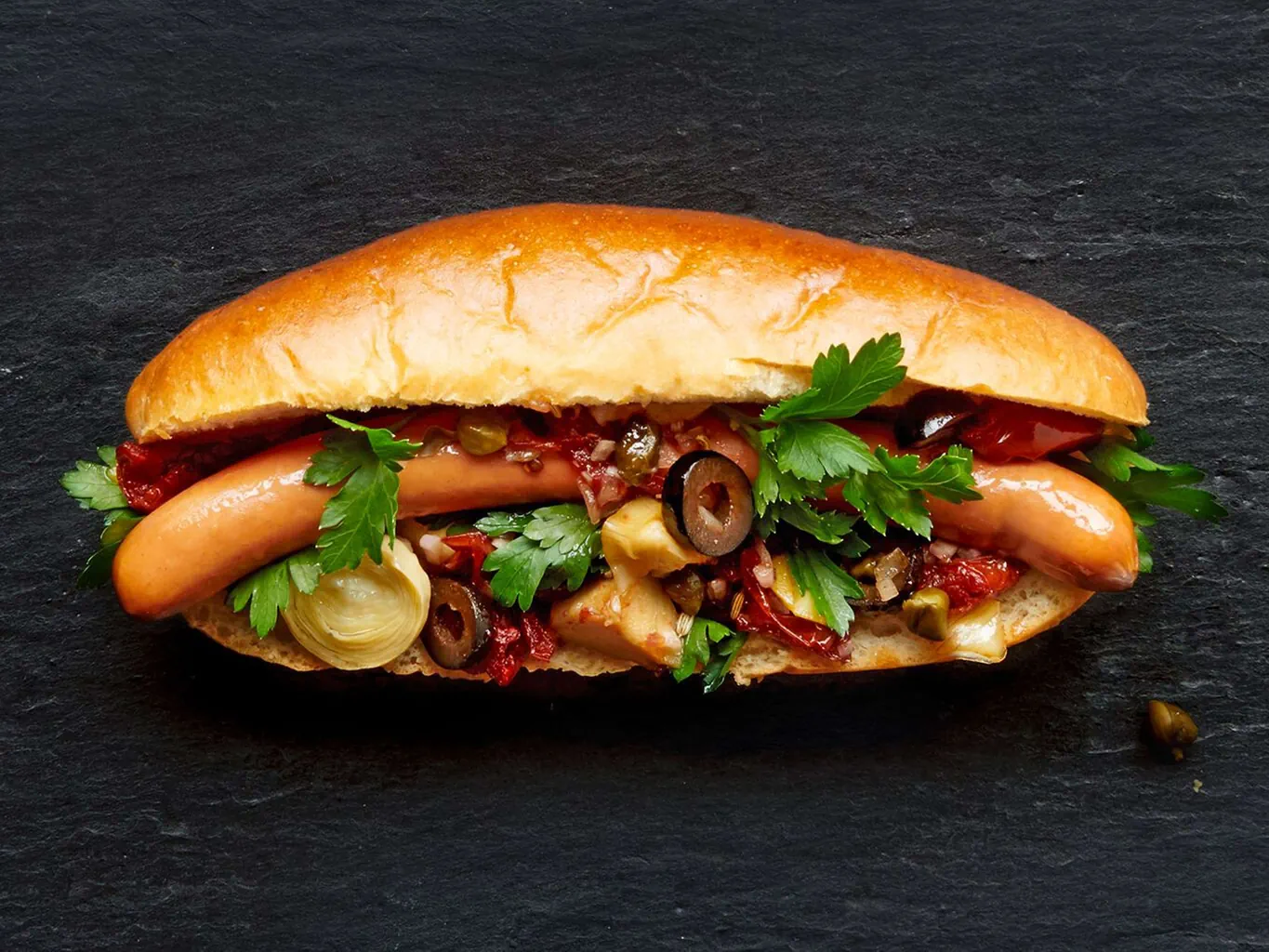 Hotdog Siciliano