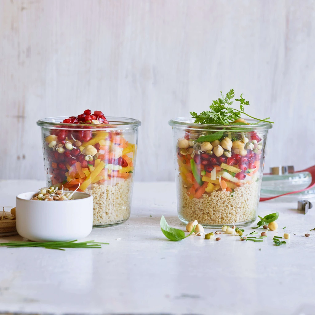 Salade de couscous aux légumes