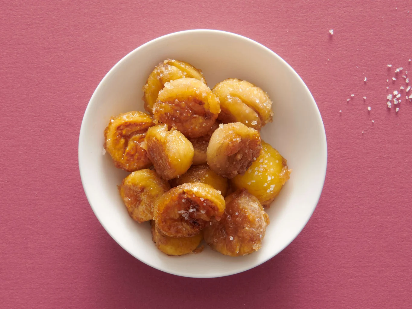 Marrons à la fleur de sel