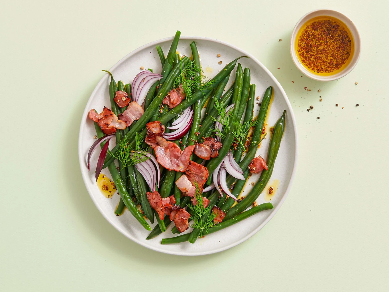 Stangenbohnensalat
