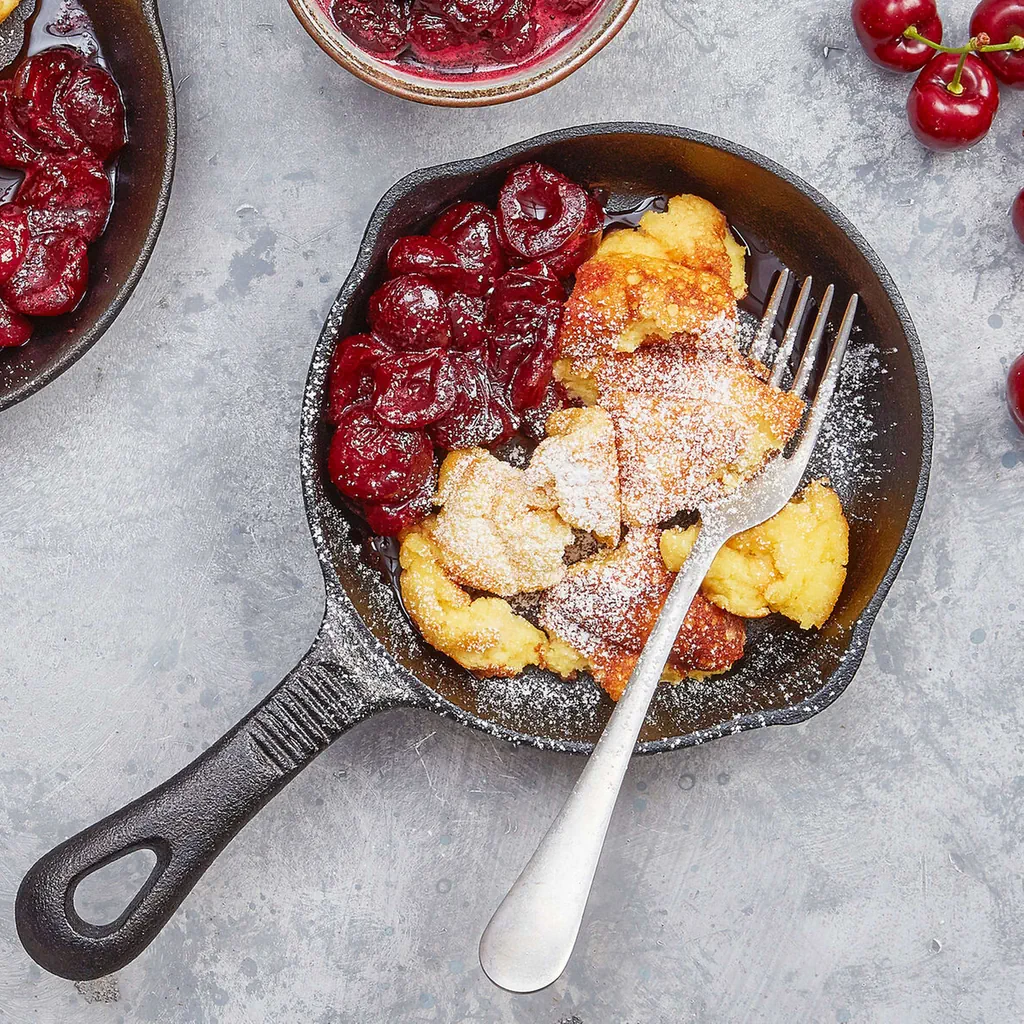 Kaiserschmarrn con ciliegie