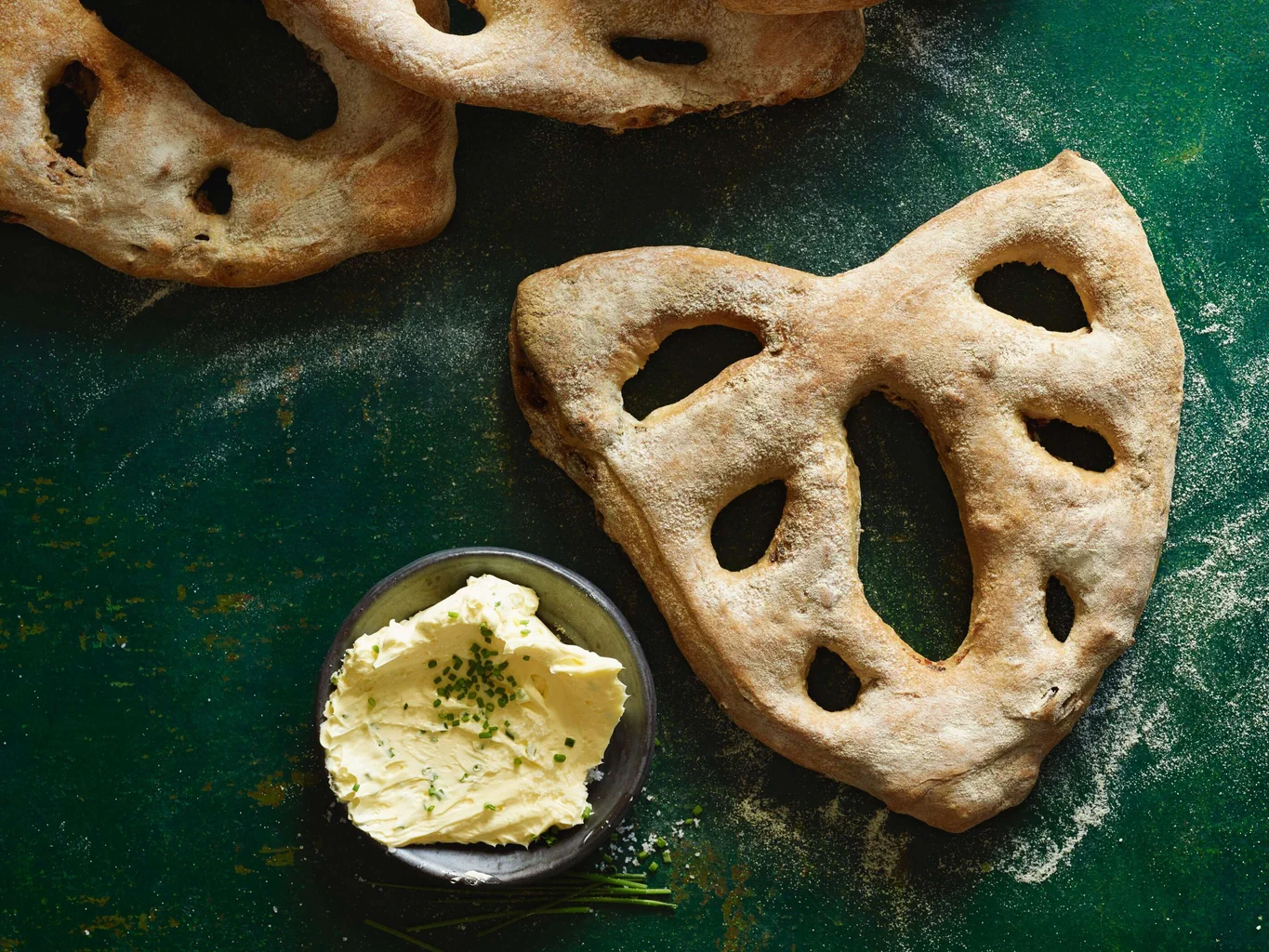 Baumnuss-Fougasse