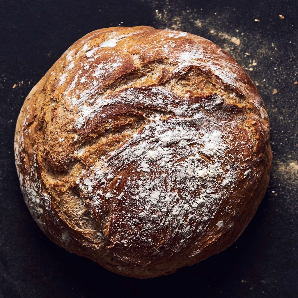 No-knead-Topfbrot